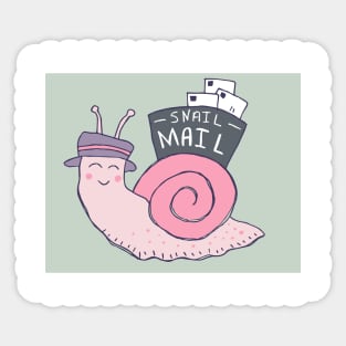 Snail Mail, Blue Sticker